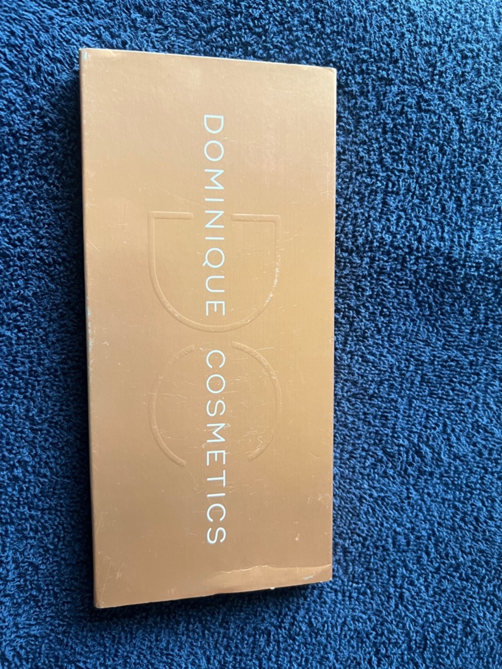 Dominique Cosmetics Bronze-Gold Eyeshadow Palette Compact
